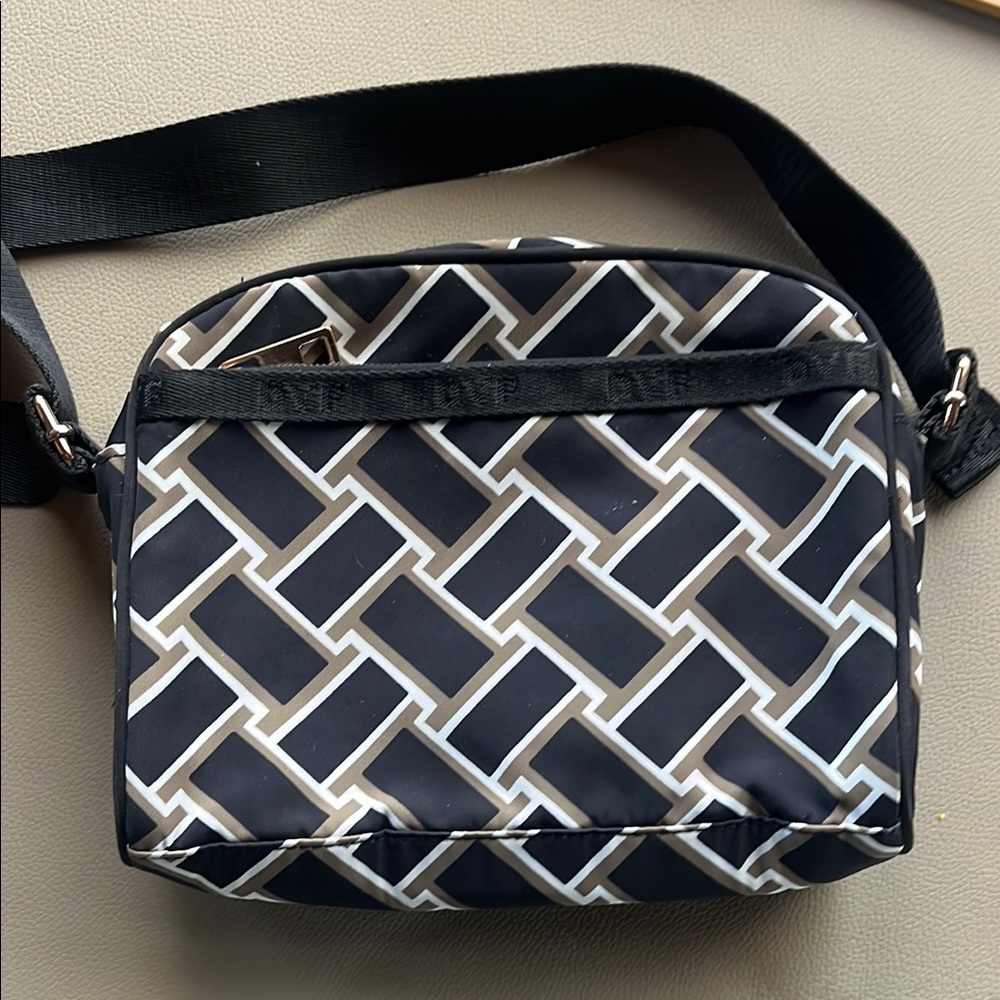 Diane Von Furstenberg Vintage Weave Neutral Camera Bag